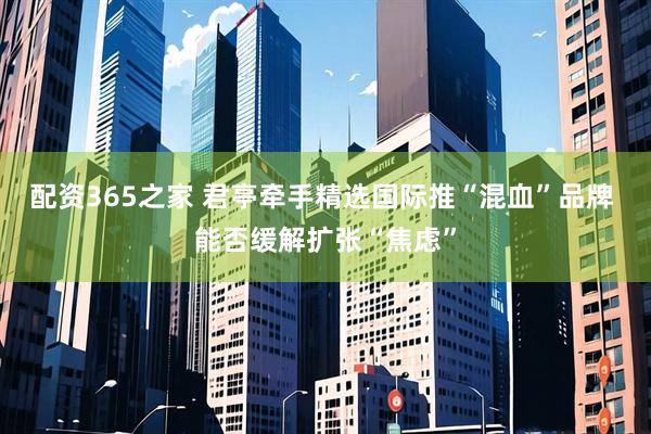 配资365之家 君亭牵手精选国际推“混血”品牌 能否缓解扩张“焦虑”